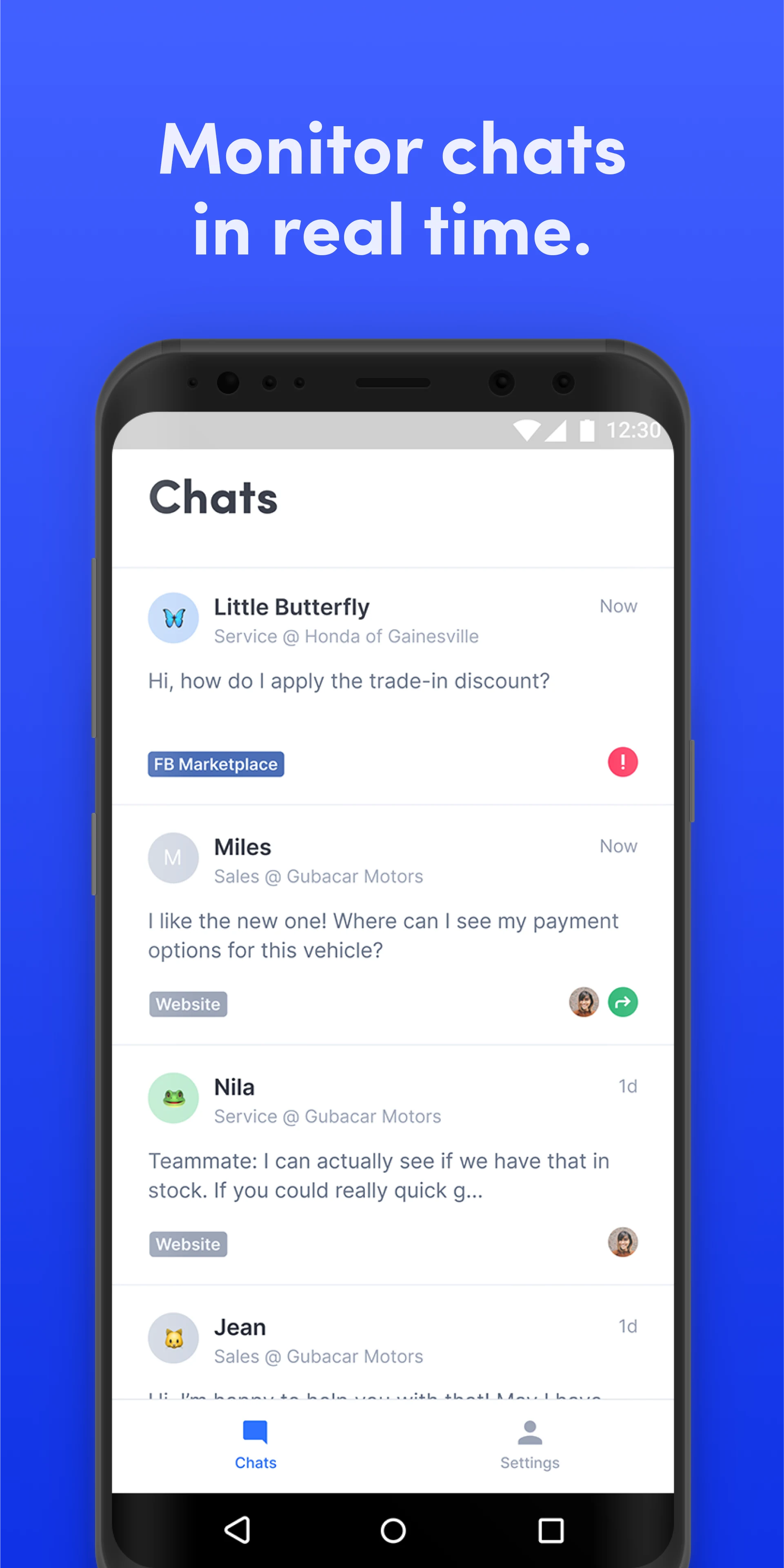 Gubagoo screenshot